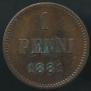 1 penni 1881 year