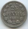25 pennia 1867 year