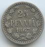 25 pennia 1867 year