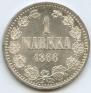 1 markka 1866 year