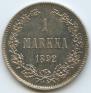 1 markka 1892 year