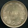 1 markka 1907 year