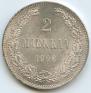 2 markkaa 1906 year