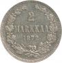 2 markkaa 1872 year