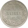 1 markka 1874 year