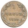 1 grosz 1839 year