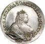1 rouble 1743 year
