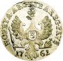 3 grosze 1761 year