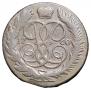 5 kopecks 1760 year