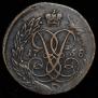 2 kopecks 1758 year