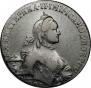 1 rouble 1763 year