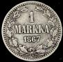 1 markka 1867 year