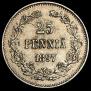 25 pennia 1897 year