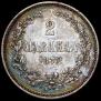 2 markkaa 1872 year