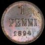 1 penni 1894 year