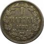 1 markka 1872 year