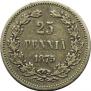 25 пенни 1875 года