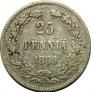 25 pennia 1889 year