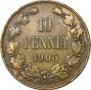 10 пенни 1905 года