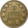 10 pennia 1909 year