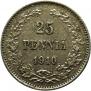 25 pennia 1910 year
