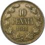 10 pennia 1914 year