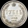 1 рубль 1883 года