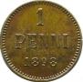 1 penni 1898 year