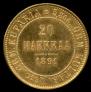 20 markkaa 1891 year