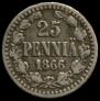 25 pennia 1866 year