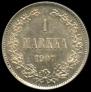 1 markka 1907 year