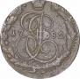 5 kopecks 1782 year