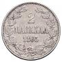 2 markkaa 1865 year
