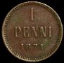 1 penni 1874 year