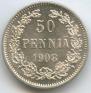 50 пенни 1908 года