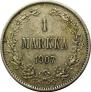 1 markka 1907 year