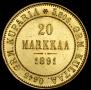 20 markkaa 1891 year