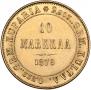 10 markkaa 1879 year