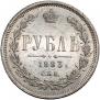 1 рубль 1883 года
