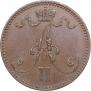 5 pennia 1866 year