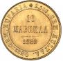 10 markkaa 1882 year