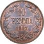 10 pennia 1897 year