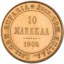10 markkaa 1904 year
