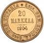 20 markkaa 1904 year