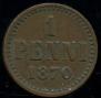 1 penni 1870 year