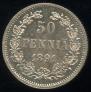 50 pennia 1891 year
