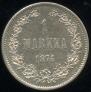 1 markka 1874 year