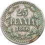 25 пенни 1866 года