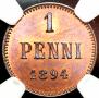 1 penni 1894 year