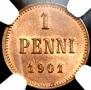 1 penni 1901 year